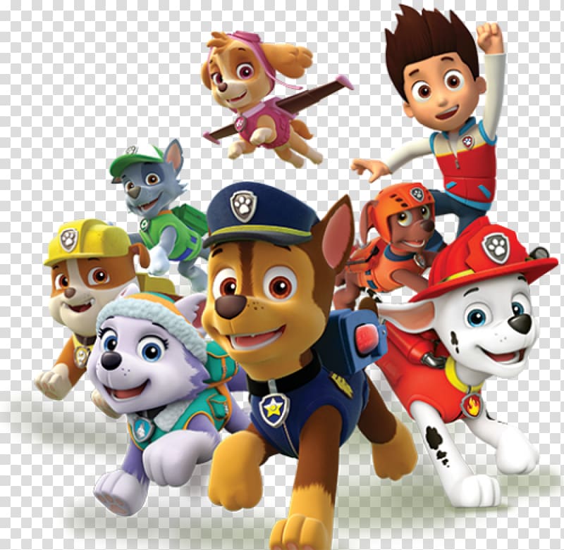 Paw Patrol characters , PAW Patrol Puppy Dog Television show Nickelodeon, patrol transparent background PNG clipart