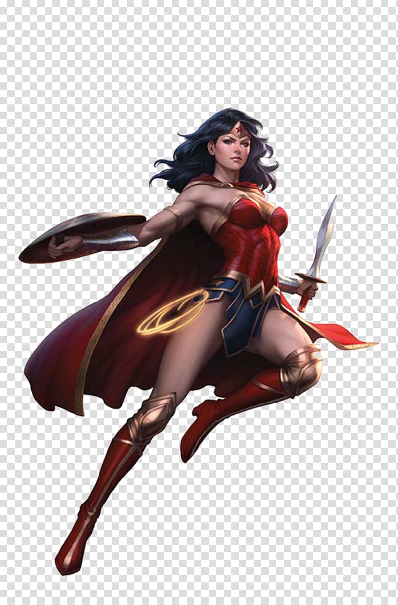 Wonder Woman , Diana Prince Supergirl Hal Jordan DC Rebirth Variant cover, Wonder Woman transparent background PNG clipart