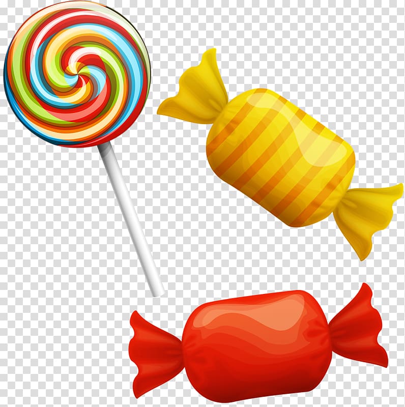 candies and lollipop illustration, Lollipop Candy , Sweet candy transparent background PNG clipart