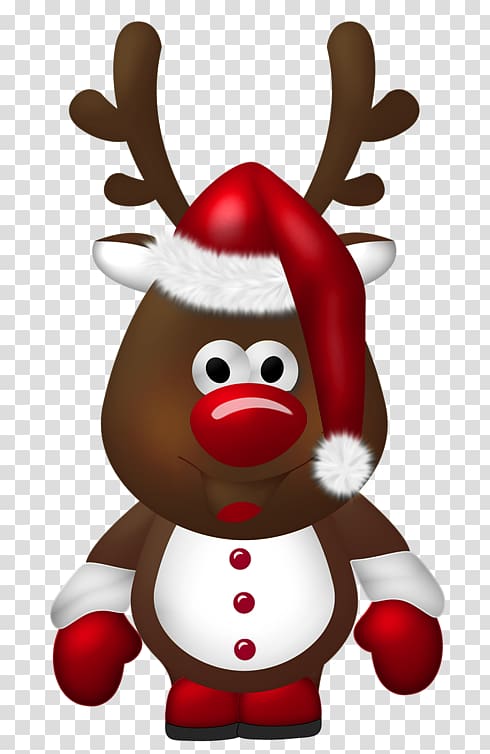Reindeer Santa Claus Christmas , Reindeer transparent background PNG clipart