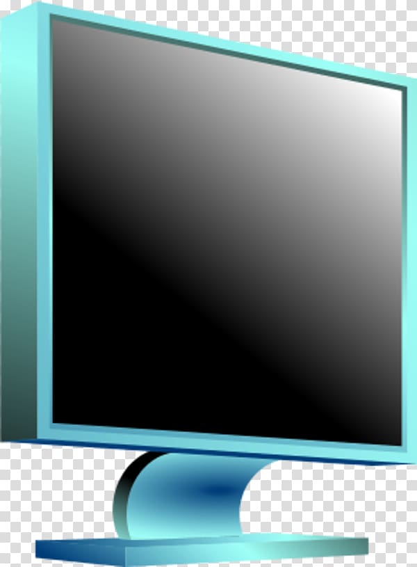 LED-backlit LCD Dell Computer monitor Television set , Computer Screen transparent background PNG clipart