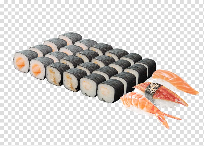 Sushi Makizushi Voronezh Nori Rice, sushi transparent background PNG clipart