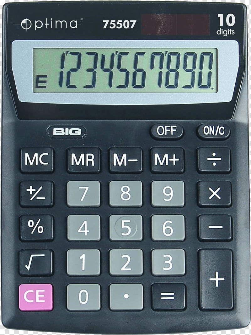 Scientific calculator, Calculator transparent background PNG clipart