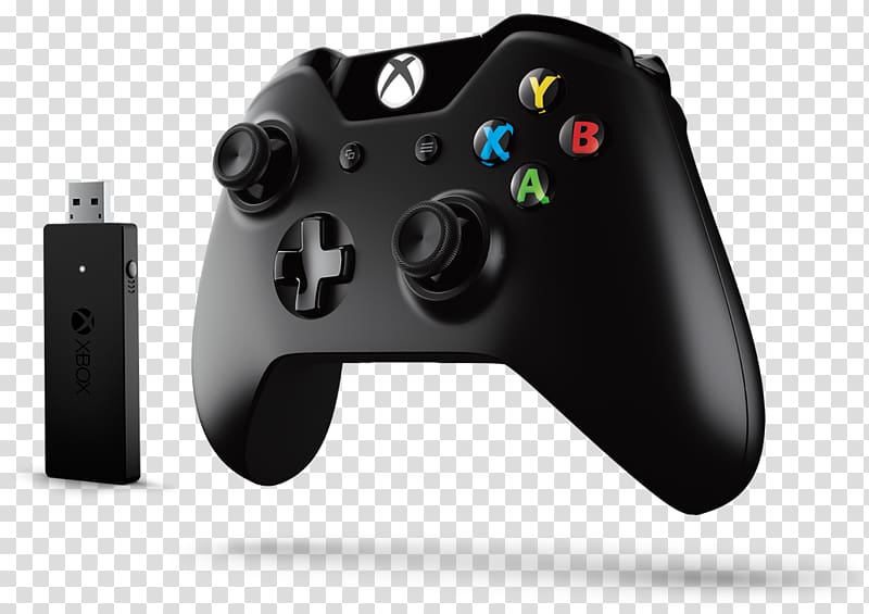Xbox One controller Xbox 360 controller PlayStation 4 Game Controllers, joystick transparent background PNG clipart