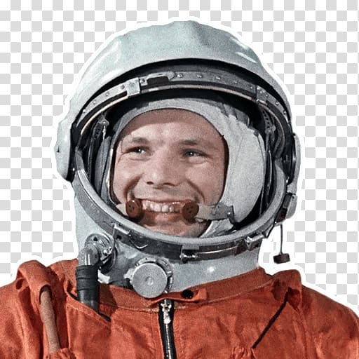 Yuri Gagarin transparent background PNG clipart