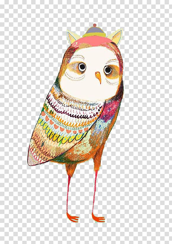 Owl Illustrator Work of art Illustration, owl transparent background PNG clipart