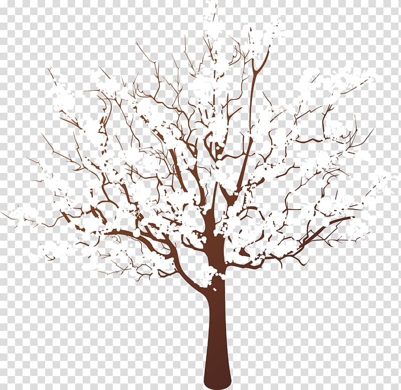 Tree stump Branch Winter Wood, tree branch transparent background PNG clipart
