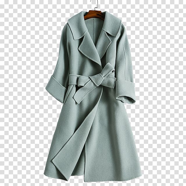 Coat Cashmere wool Jacket Sweater Clothing, Ms. windbreaker jacket transparent background PNG clipart