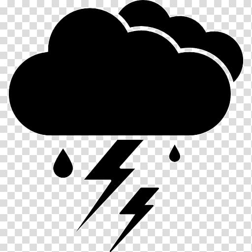 Thunderstorm Computer Icons Cumulonimbus Cloud, storm transparent background PNG clipart