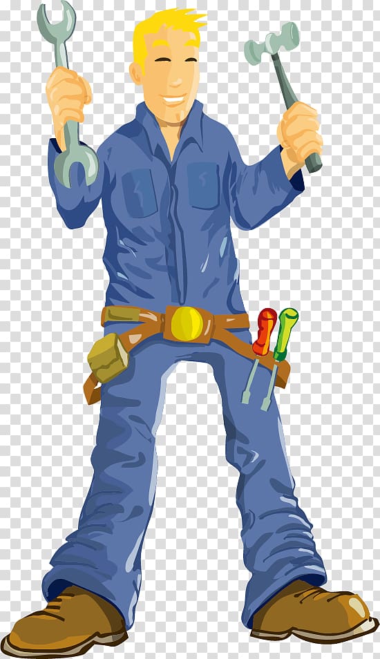 Free content Maintenance , Holding a master maintenance tools transparent background PNG clipart