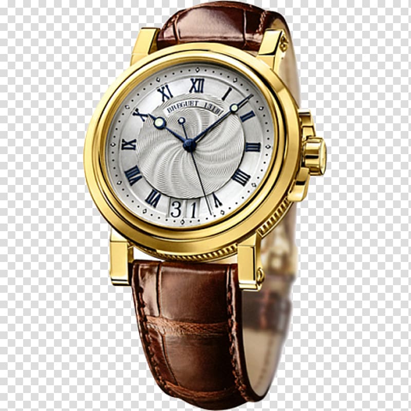 Breguet Automatic watch Colored gold Movement, retro watches transparent background PNG clipart