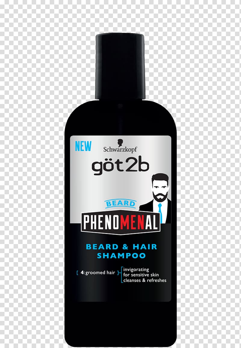 Schwarzkopf Beard Hair Styling Products Shampoo göt2b Phenomenal Molding Paste, Beard transparent background PNG clipart