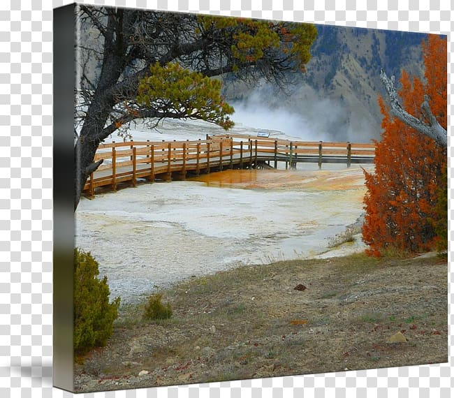 Painting Frames Water resources Wood /m/083vt, hot spring beauty transparent background PNG clipart