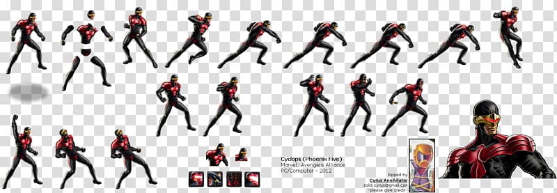 Cyclops Marvel: Avengers Alliance Felicia Hardy X-Men: Destiny Kitty Pryde, Hawkeye transparent background PNG clipart