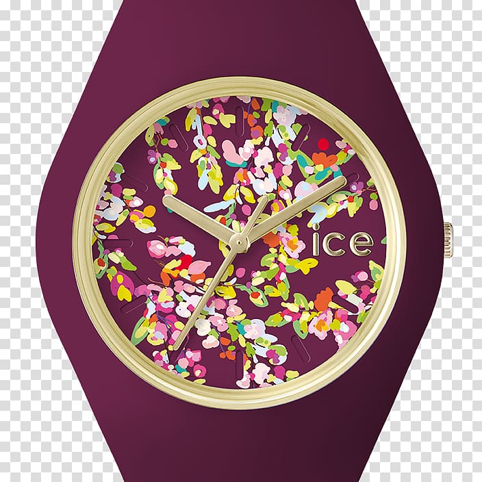 Ice Watch Ice-Watch ICE sixty-nine Strap Flower, collect floral transparent background PNG clipart