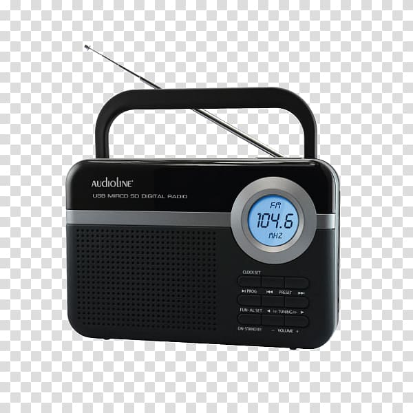 Radio receiver USB Antyradio Digital radio, Radio Show transparent background PNG clipart