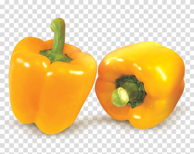 Habanero Yellow pepper Bell pepper Chili pepper Paprika, vegetable transparent background PNG clipart