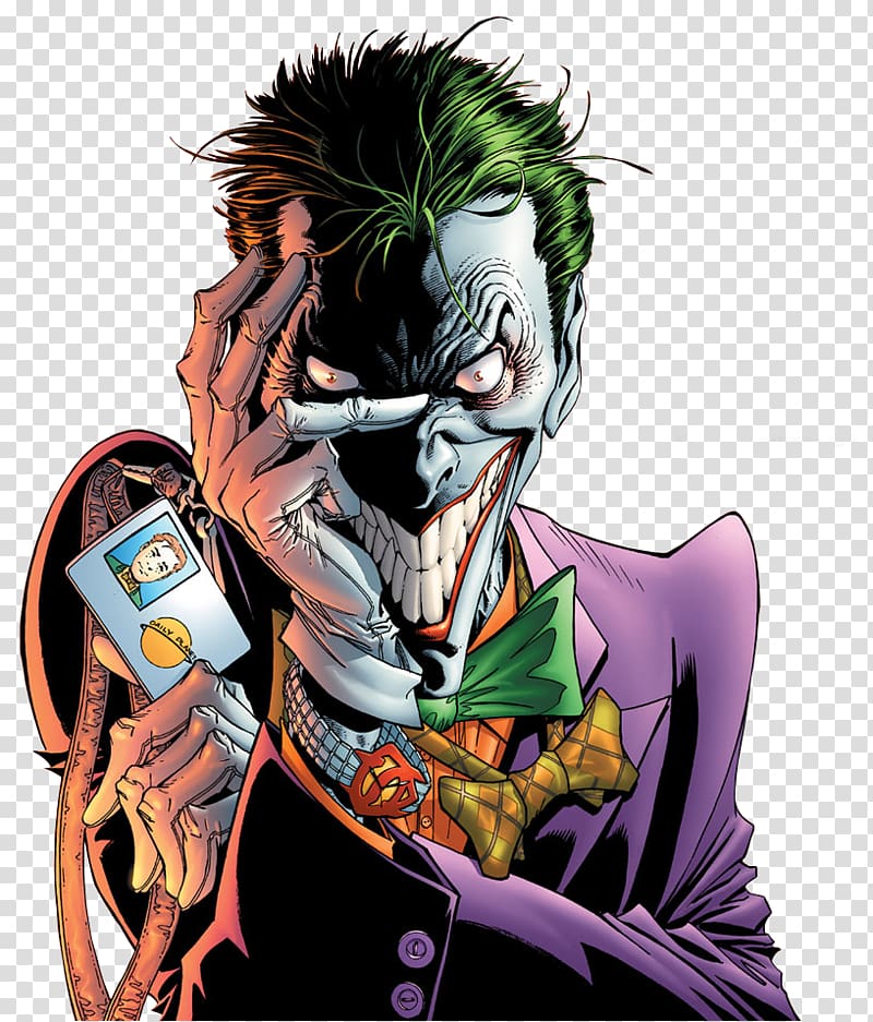 The Joker illustration, Joker Batman Deathstroke Commissioner Gordon Comic book, joker transparent background PNG clipart