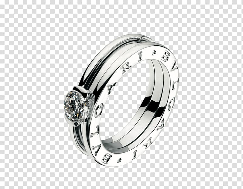 Bulgari Wedding ring Engagement ring Jewellery, ring information transparent background PNG clipart