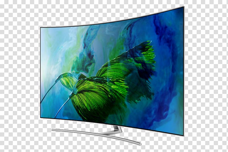 Quantum dot display 4K resolution Samsung Ultra-high-definition television, samsung transparent background PNG clipart
