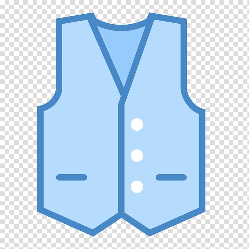 Gilets Waistcoat Computer Icons Font, yellow jacket transparent background PNG clipart