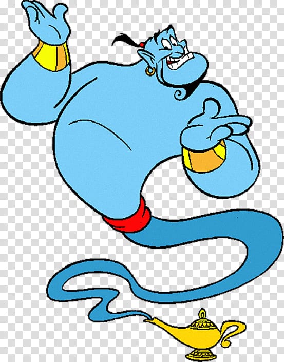 Aladdin Png Galore - Genie Aladdin, Transparent Png - kindpng