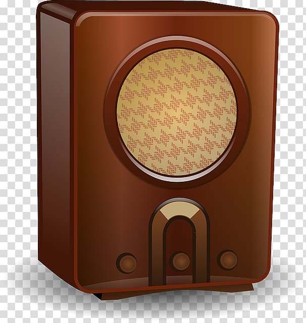 Golden Age of Radio Antique radio , radio transparent background PNG clipart