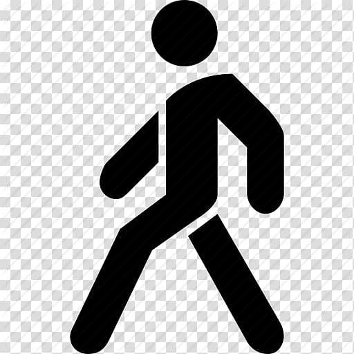 Pedestrian lane symbol, Computer Icons Walking Desktop , Walking Icon