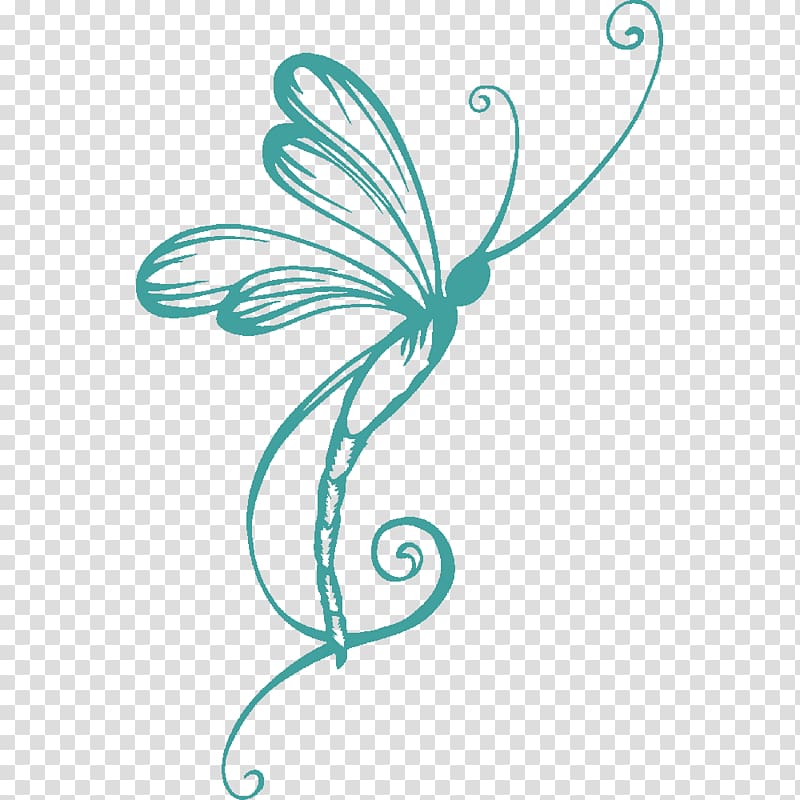 Wall decal Tattoo Dragonfly, dragonfly transparent background PNG clipart