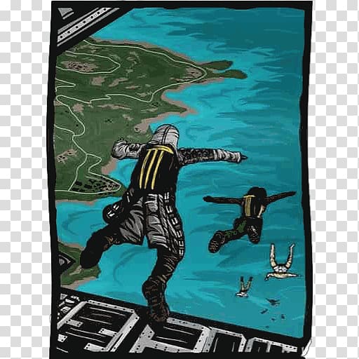 PlayerUnknown\'s Battlegrounds Poster YouTube Battle royale game, pubg telegram stickers transparent background PNG clipart