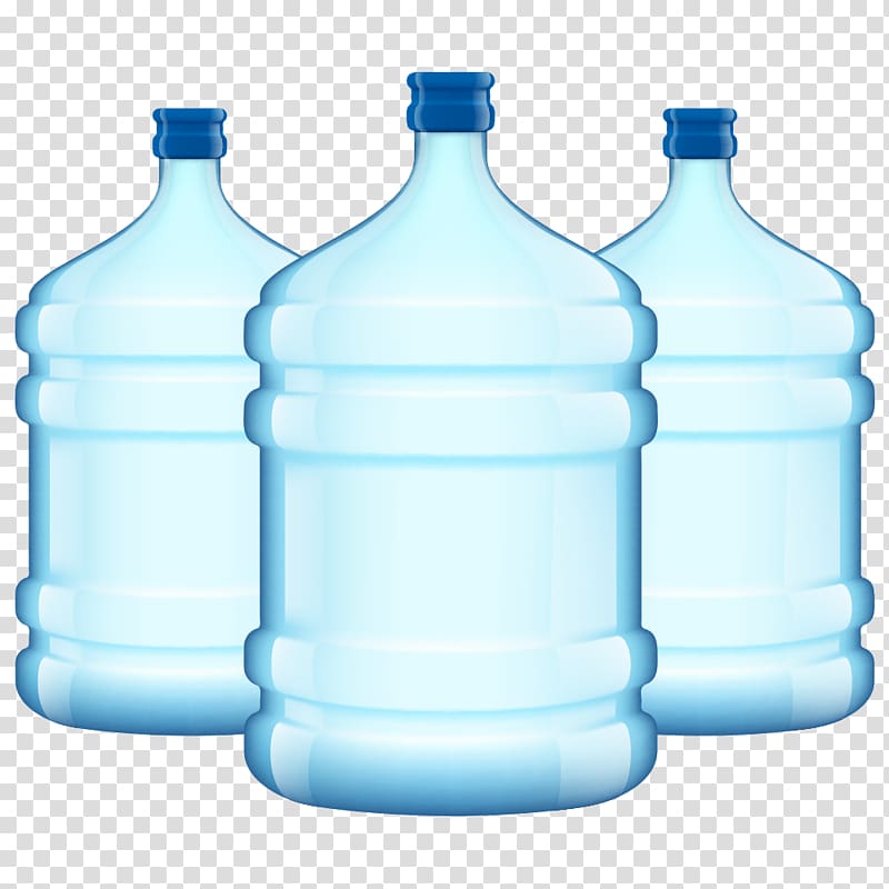 Plastic bottle Drinking water Bottled water, bucket transparent background PNG clipart