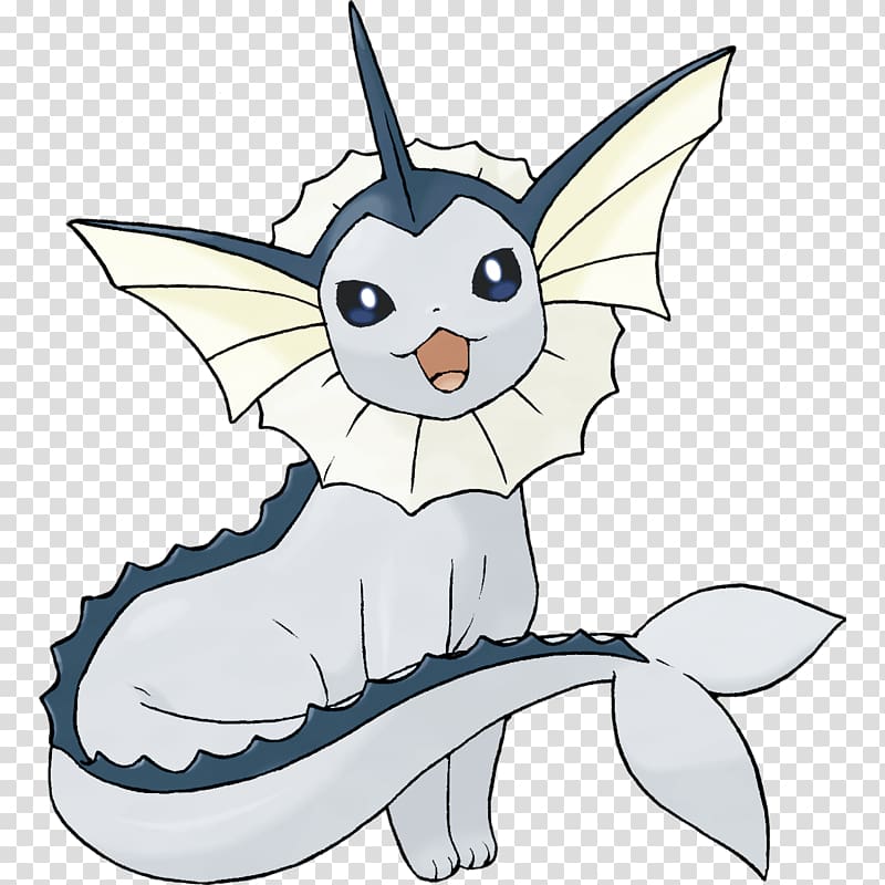 Pokémon Red and Blue Vaporeon Pokémon universe Eevee, others transparent background PNG clipart