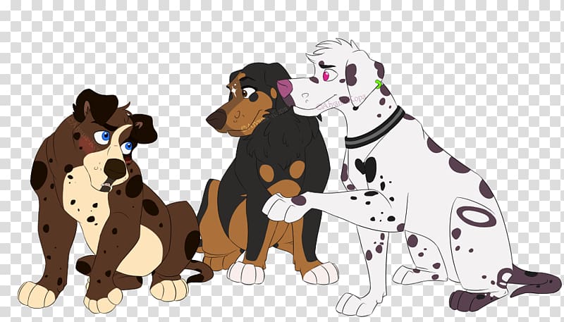 Dog breed Puppy Cartoon Cat, embarrassing expression transparent background PNG clipart