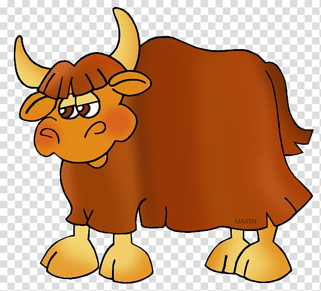 Domestic yak , Yak transparent background PNG clipart