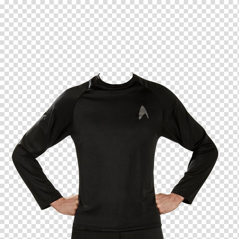 James T. Kirk Spock Scotty Uhura Costume, shine shirt transparent background PNG clipart