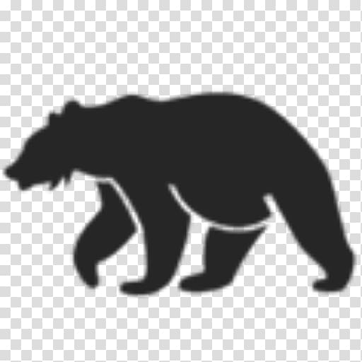 American black bear T-shirt Bull Grizzly bear, bear transparent background PNG clipart