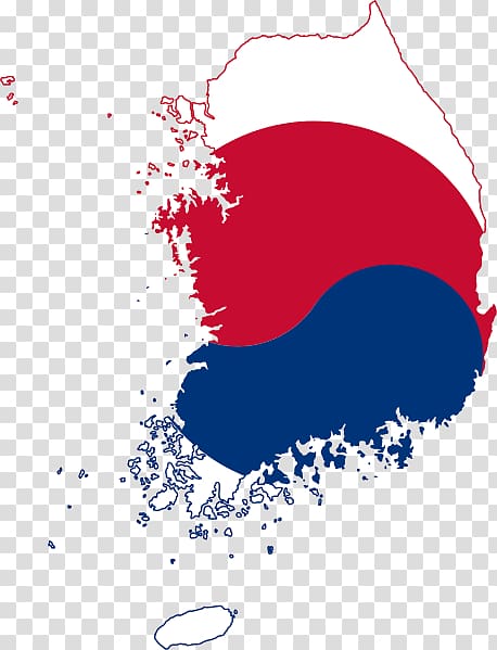 North Korea Flag of South Korea Map, map transparent background PNG clipart