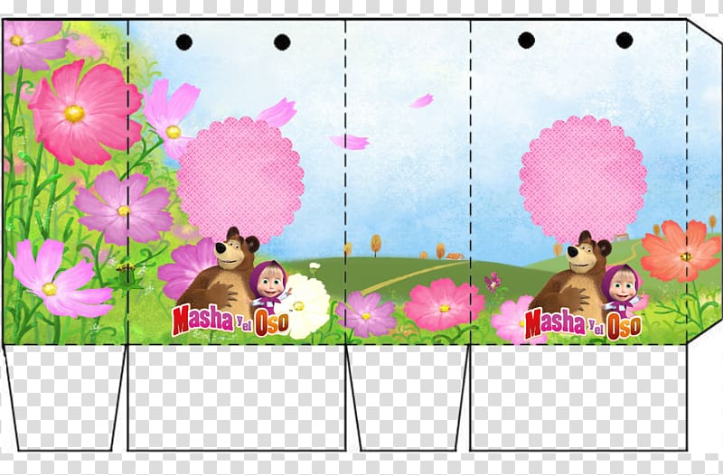 Bear Jack-in-the-box Floral design Convite, bear transparent background PNG clipart