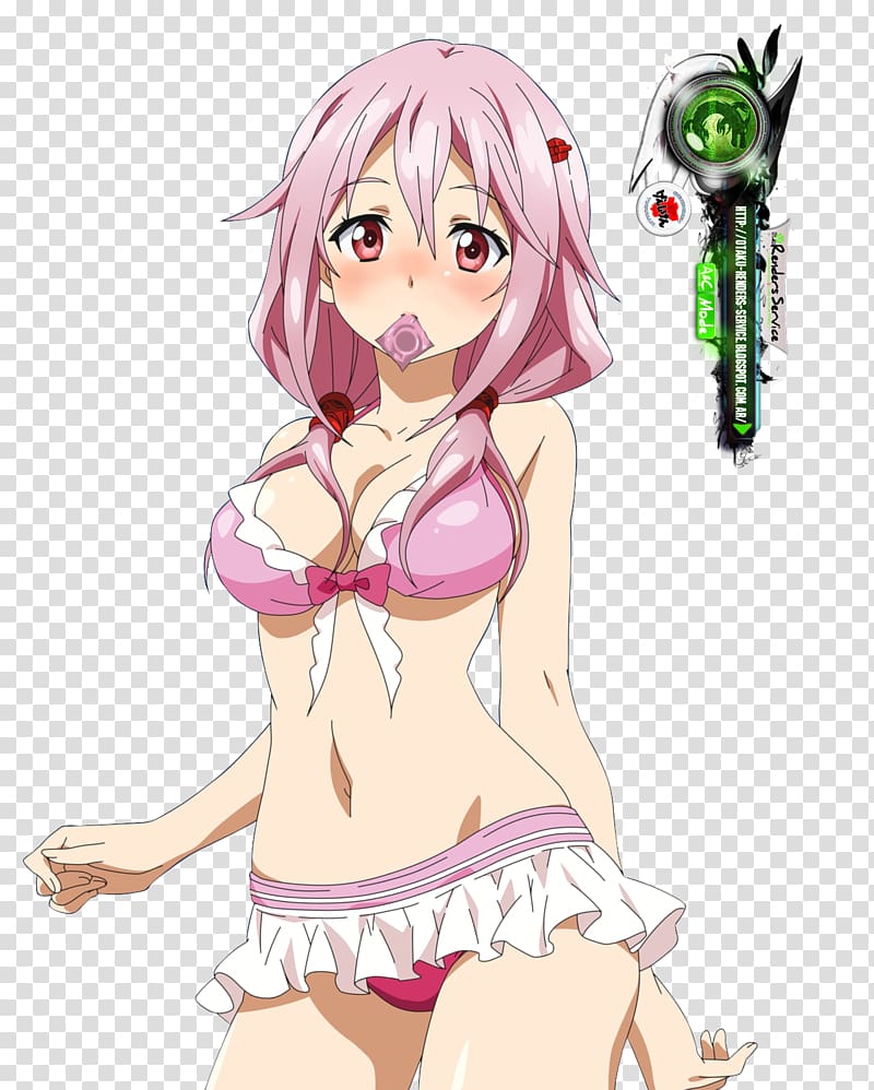 Inori Yuzuriha Anime Clothing Bikini Cosplay, Anime transparent background PNG clipart