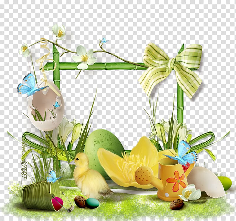 Farmerama March 8 Flower .de PlayStation Portable, easter frame transparent background PNG clipart