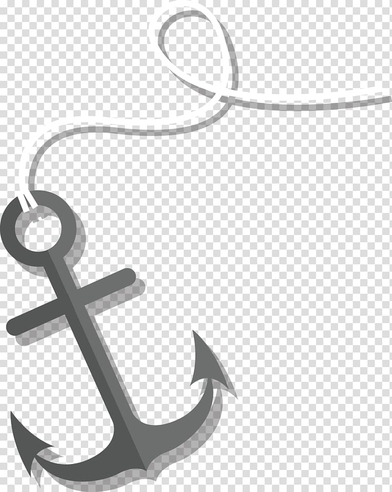 Anchor Euclidean Flat design, Anchor transparent background PNG clipart