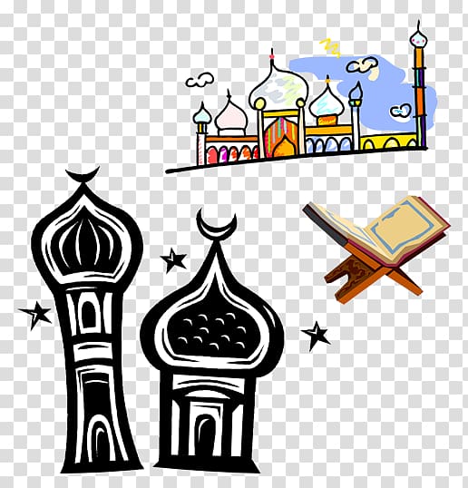 multicolored mosques , Ramadan Eid Mubarak Eid al-Fitr Social media Facebook, UMRAH transparent background PNG clipart