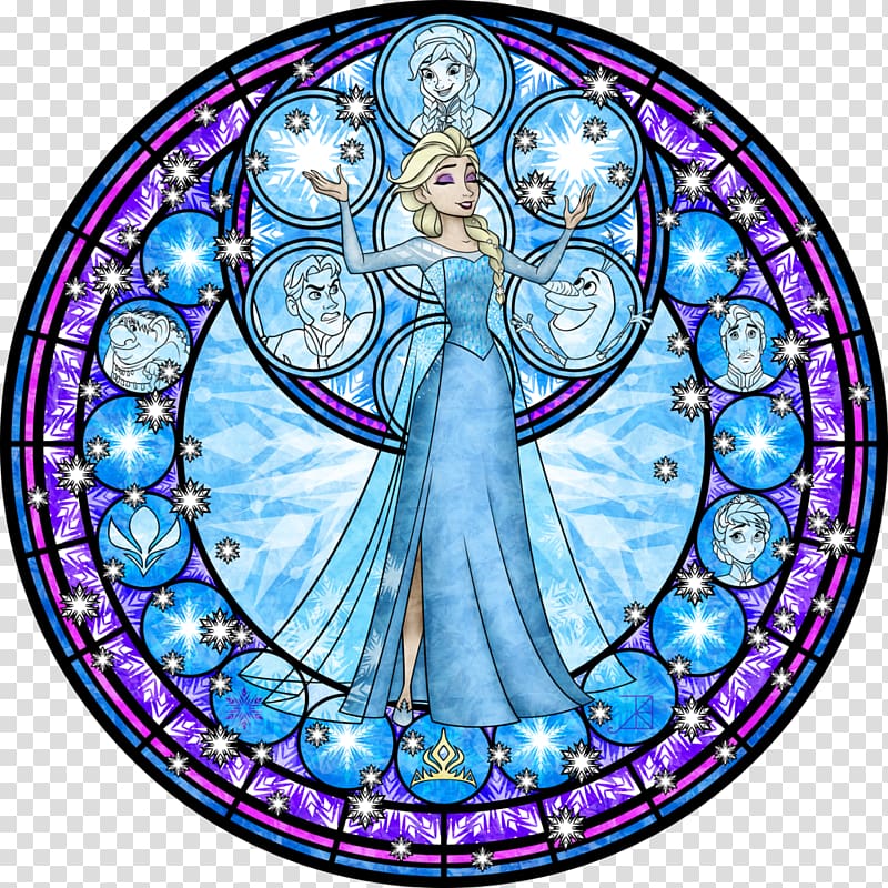 Elsa Princess Aurora Kingdom Hearts: Chain of Memories Belle Ariel, amethyst transparent background PNG clipart