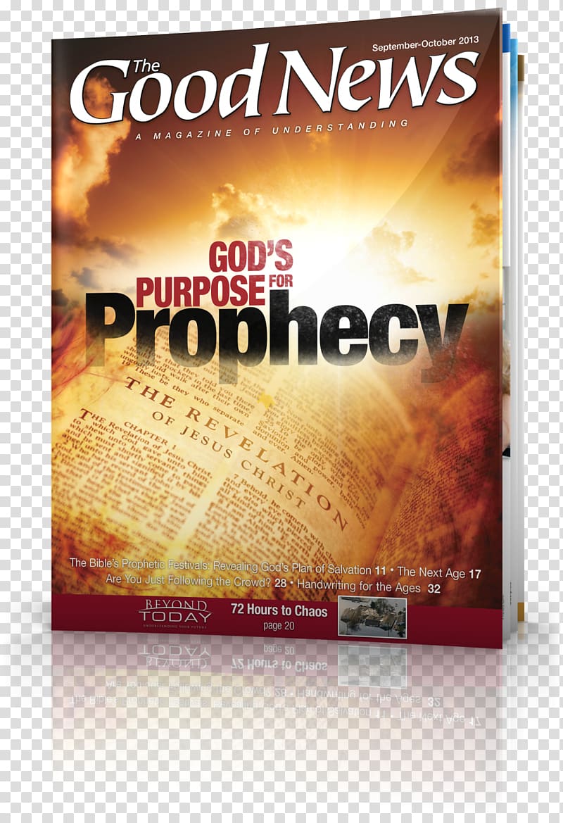 Lectures on revivals of religion Advertising Brand Prophecy, Good News transparent background PNG clipart