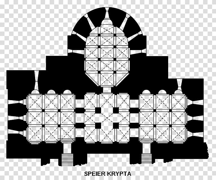 Speyer Cathedral Crypt Romanesque architecture Nave, crypt transparent background PNG clipart