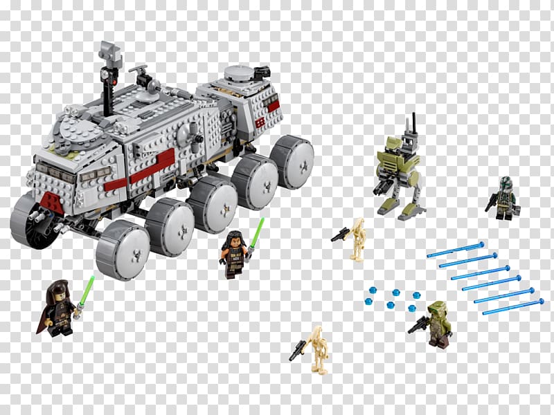 Lego Star Wars III: The Clone Wars LEGO 75151 Star Wars Clone Turbo Tank, star wars transparent background PNG clipart