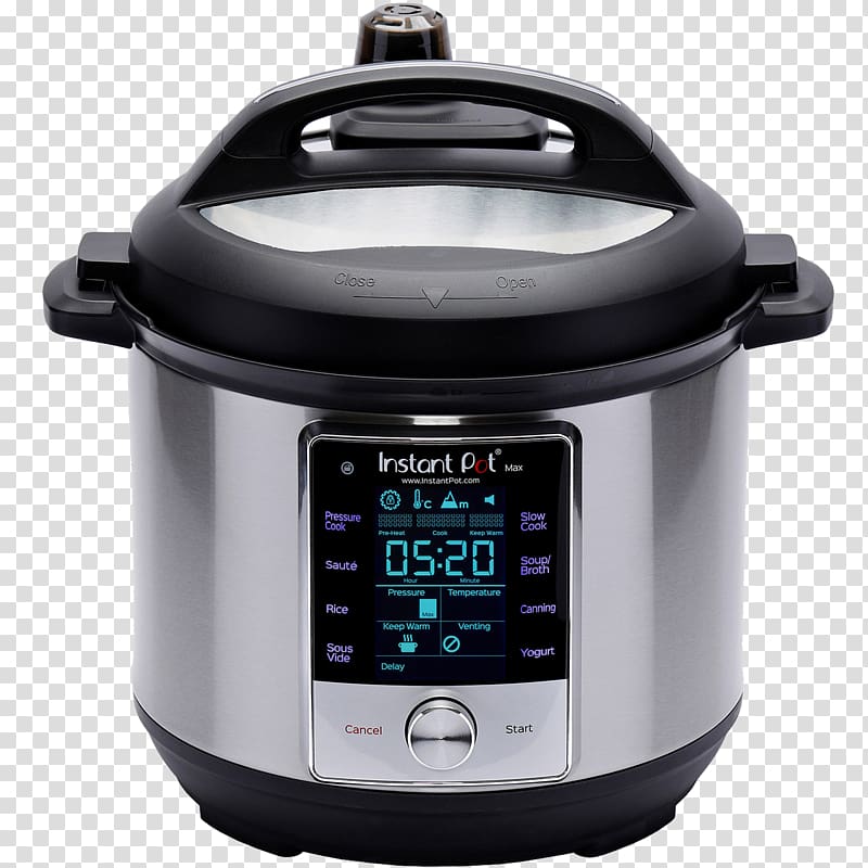 Instant Pot Pressure cooking Slow Cookers Multicooker, Electric Pressure Cooker transparent background PNG clipart