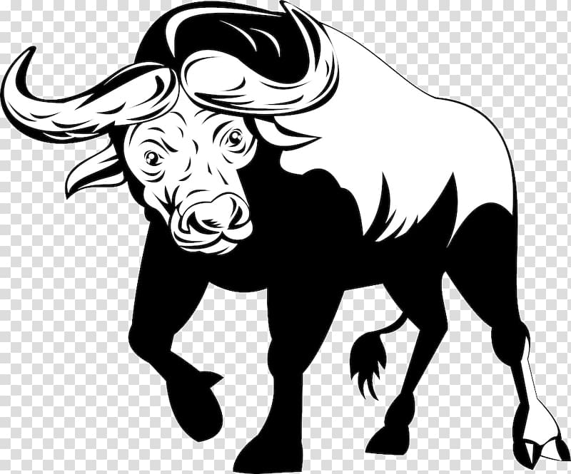 African buffalo illustration , Jane cattle pen transparent background PNG clipart