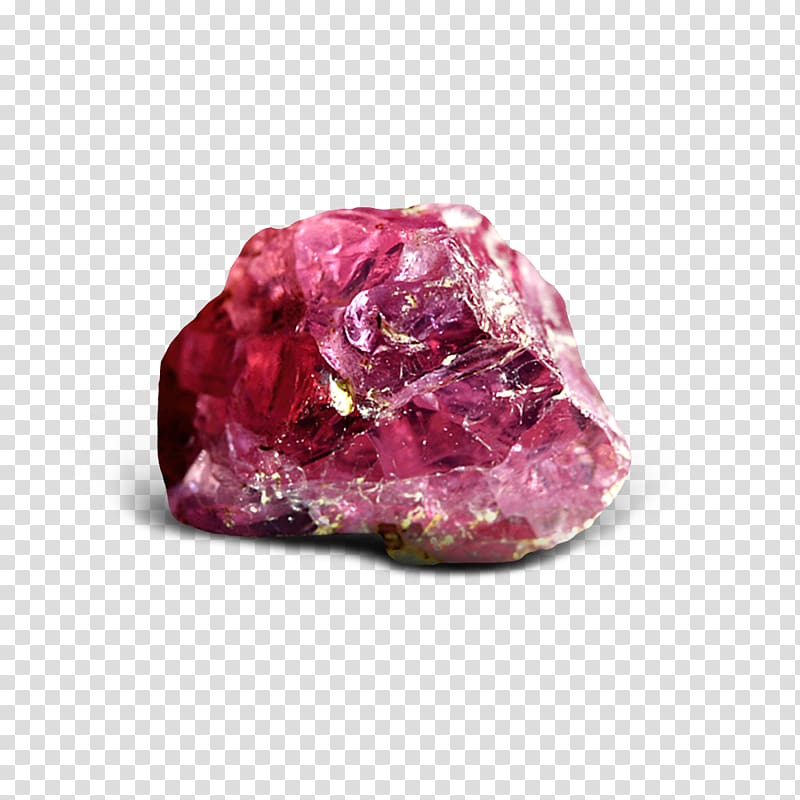 Ruby Gemstone Mineral Spinel, гранат transparent background PNG clipart