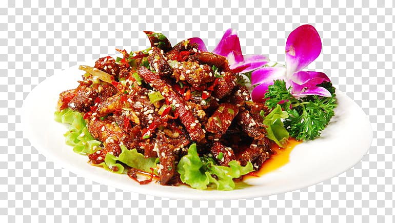 Jerky Chinese cuisine Vegetarian cuisine Bakkwa Beef noodle soup, Spicy sesame beef jerky transparent background PNG clipart